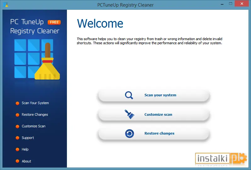 Okladka PCTuneUp Registry Cleaner